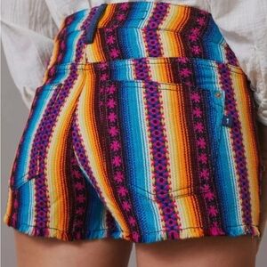 Anthropologie Pilcro Colorful Striped Women's Shorts